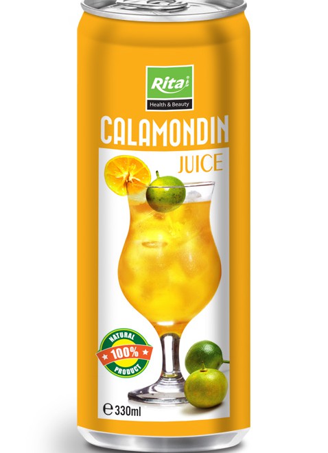 330ml Slim can Calamondin Juice 1